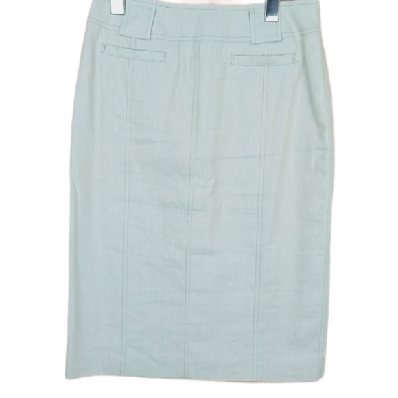 TRISTAN & Iseut linen suit midi pencil skirt fully lined Size 1 - Picture 2 of 7